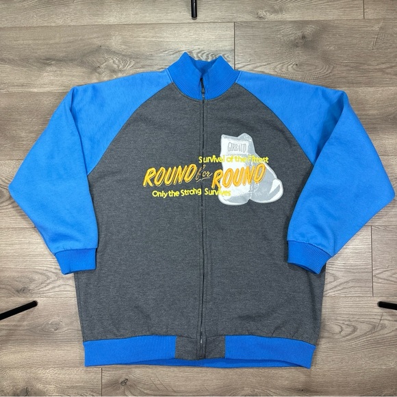 Marithe Francois Girbaud Full Zip Sweatshirt Two Tone Round For Round Men’s 3XL - Picture 2 of 15